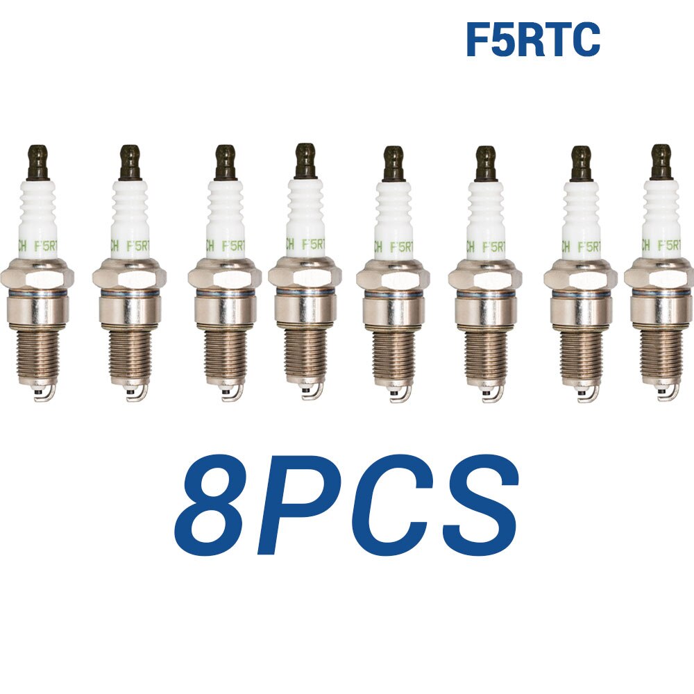 Torch F5RTC for 7734 BPR5ES Spark Plug for 98079-55846 GX340 GX640 Kawasaki KAF300 KAF540 MULE 500 520 550 2030 Snowmobile ATV: 8 pieces F5RTC