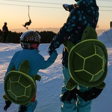 Nette Schildkröte Stoßfest Kinder Erwachsene Roller Skating Ski Hüfte Schutz Kissen Pad Roller Skating Ski Hüfte Schutz Kissen Pad