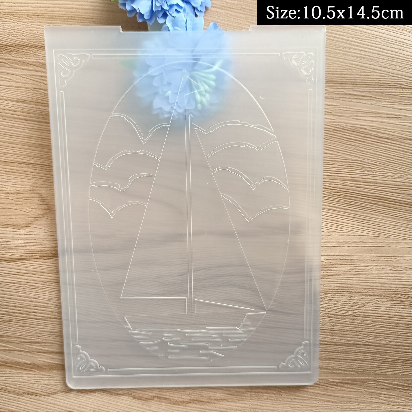 Carpeta de relieve de flores rosas para álbum de recortes, manualidades DIY, con 11 patrones diferentes/árboles/hojas/flores: FD-156