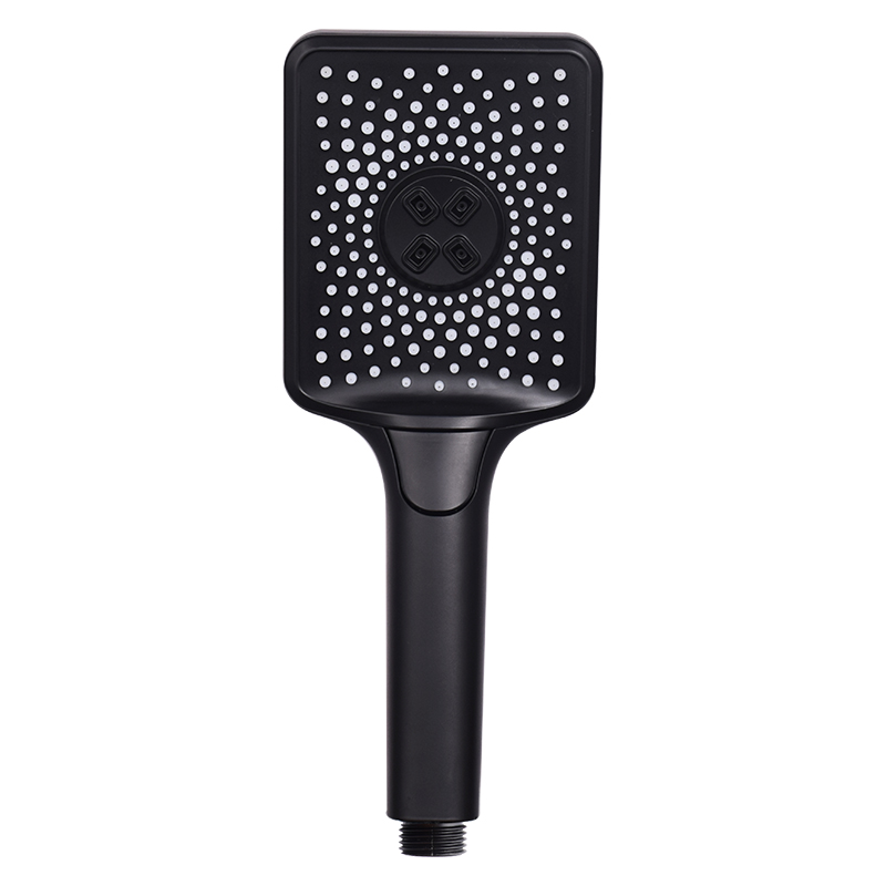 Dokour Ceiling Shower Head Rainfall Jet Star 3 Way Bath Hydromassage Bathroom Toilet Accessories Black Set