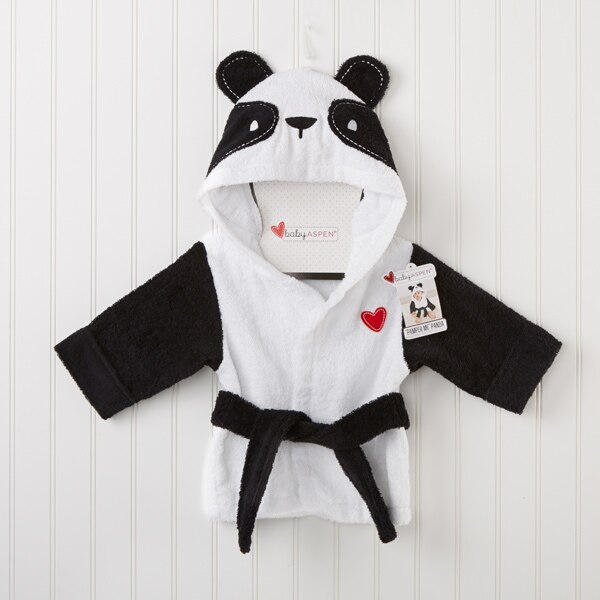 Bébé enfants enfants pyjamas Panda souris lapin peignoir de bain bébé homewear garçons filles robe à capuche serviette de plage