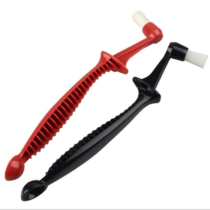 Coffee Machine Brush Cleaner Espresso Machine Plastic Long Handle Coffee Grinder Grime Brush Group Head Kitchen Cleaner Tools
