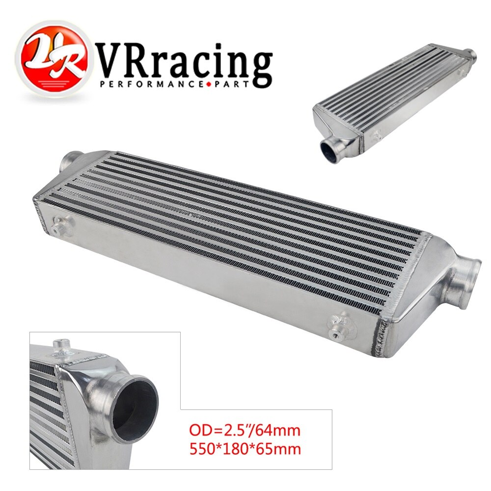 VR - 550*180*65mm Universal Turbo Intercooler bar&amp;plate OD=2.5&quot; Front Mount intercooler VR-IN812-25