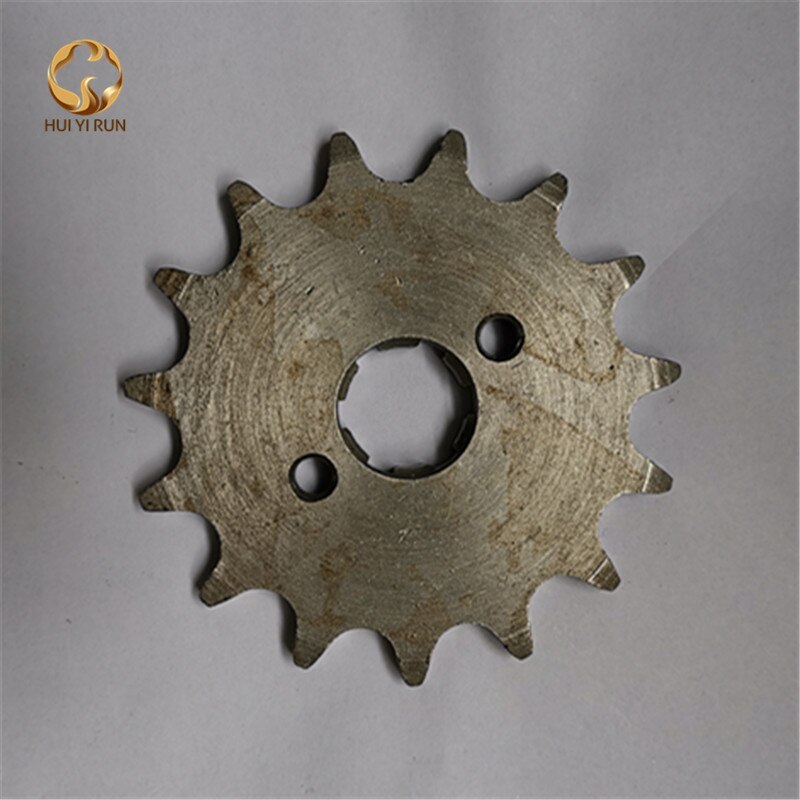 Forreste motor kædehjul 520# 15 tænder 20mm til 520 kæde med pladeskab motorcykel dirt bike pitbike atv quad dele
