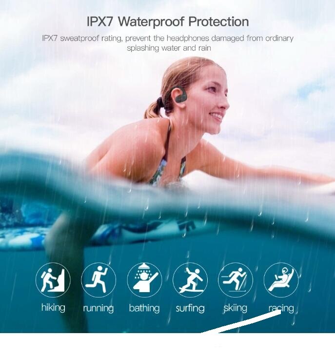 Wasserdicht Bluetooth Kopfhörer DACOM L05 IPX7 Sweatproof Drahtlose Kopfhörer Stereo Sport Ohrhörer Bluetooth Kopfhörer Headset