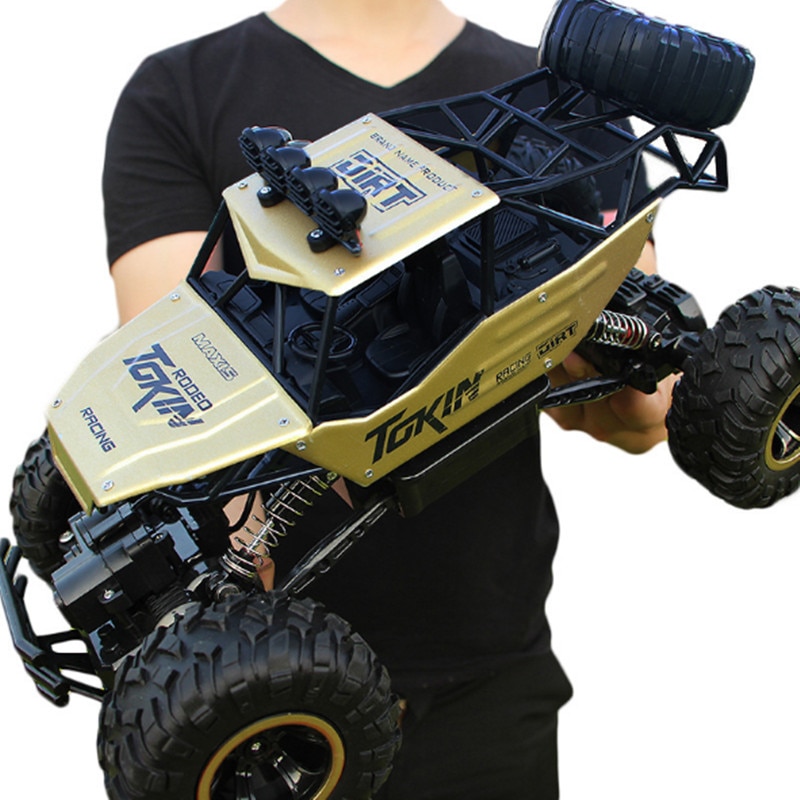 RC Auto 4 WD Crossmotor 2.4G Radio Afstandsbediening Auto Jongens Speelgoed Buggy Off-Road Trucks voor kinderen Model Voertuig Speelgoed 37 CM 1:12