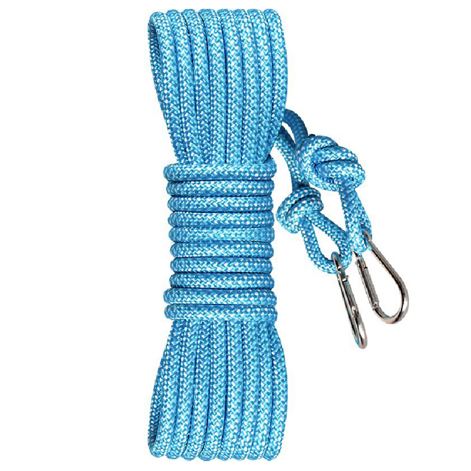 15m Thick Clothesline 6mm Nylon Non-slip Laundry Line Rope Drying Clothes Hangers Outdoor Camping Travel Clothe Drying Rope: L