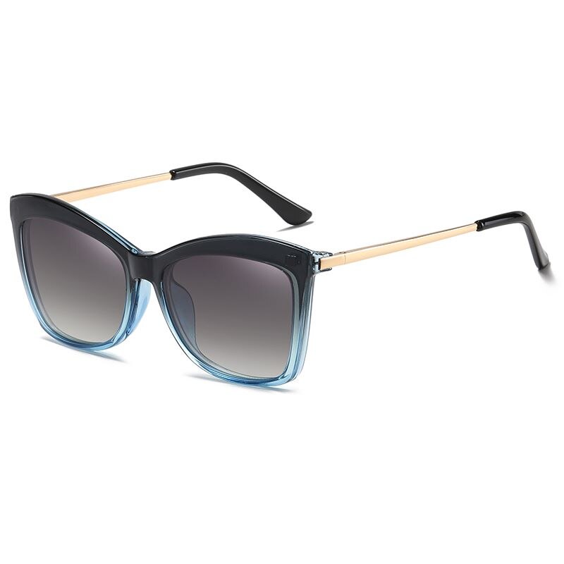 Magnetic Sunglasses Men Polarized Clip On Sunglass Women cat eye Sunglases Ultra-Light Night Vision Glasses: c1