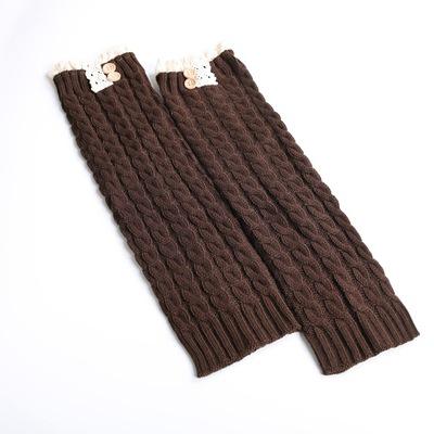 Winter neue wolle strumpf mit Weihnachten spitze overknee Stiefel einstellen einzigen flachen Geschmack erwachsene bein abdeckung beinlinge 3 paare/los: 4