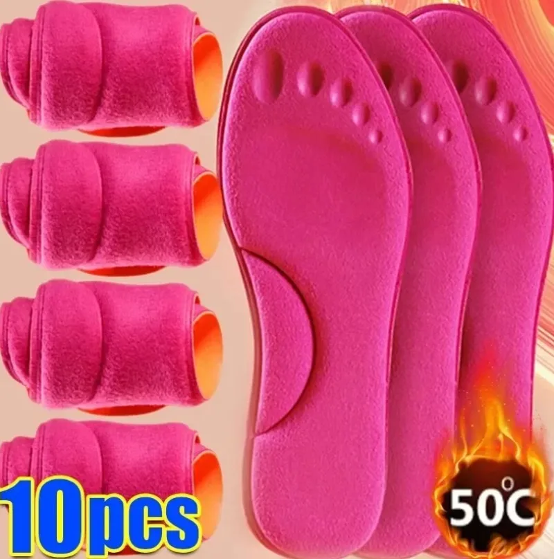 Thermo-Einlegesohlen, selbsterwärmend, für Höhle Winter, warme Einsätze für Schuhe, Stiefel, Herren und Damen, kein Strom erforderlich, Heizung, Schutz für kaltes nasser