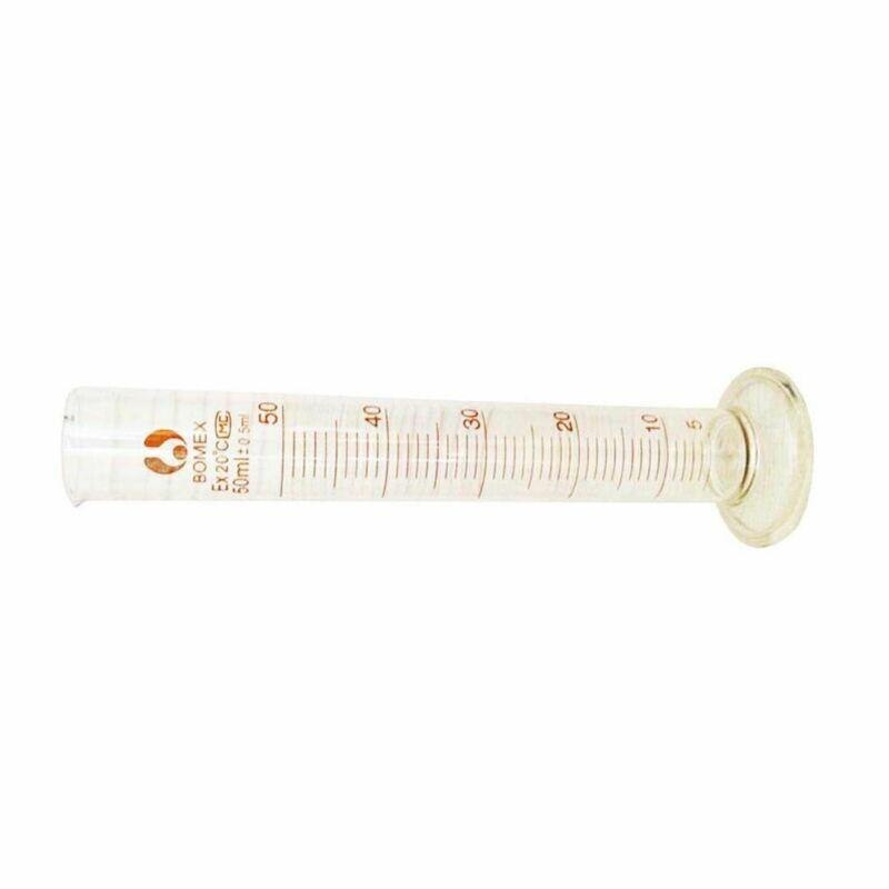 Thick Glass Graduated Measuring Cylinder Set 5ml 10ml 25ml 50ml 100ml Measuring Cylinder Kit for Lab Suppy