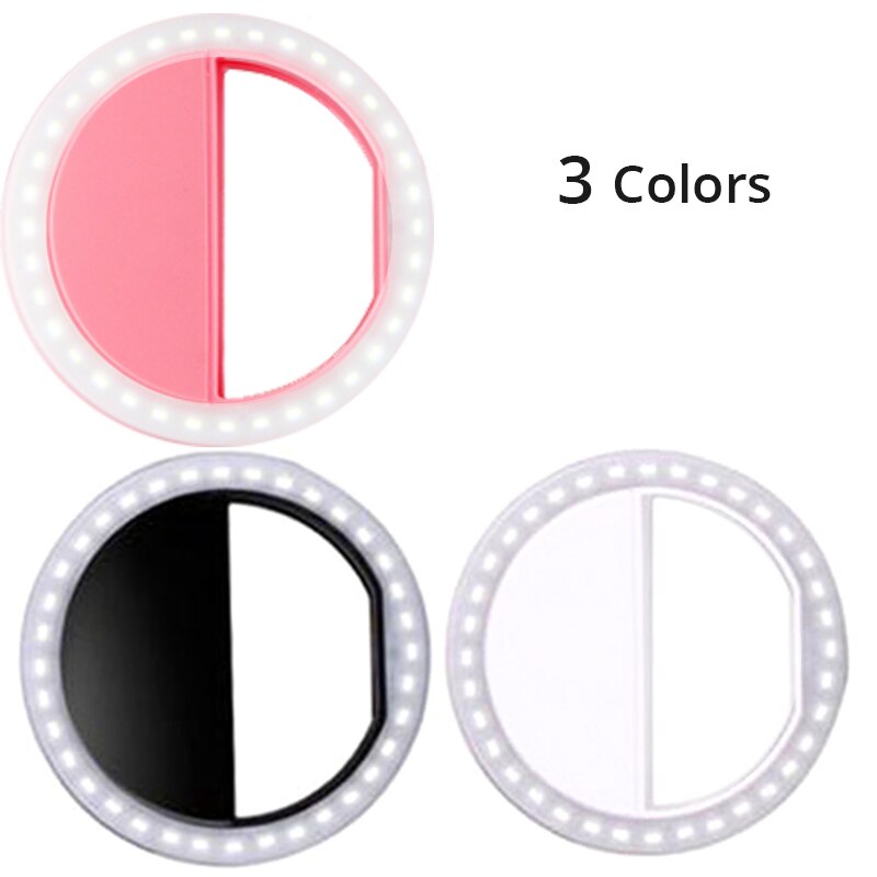Anneau lumineux pour Autodyne avec 36 lumières Led lumière de maquillage pour téléphone avec trois niveaux de luminosité réglables égayer les Photos