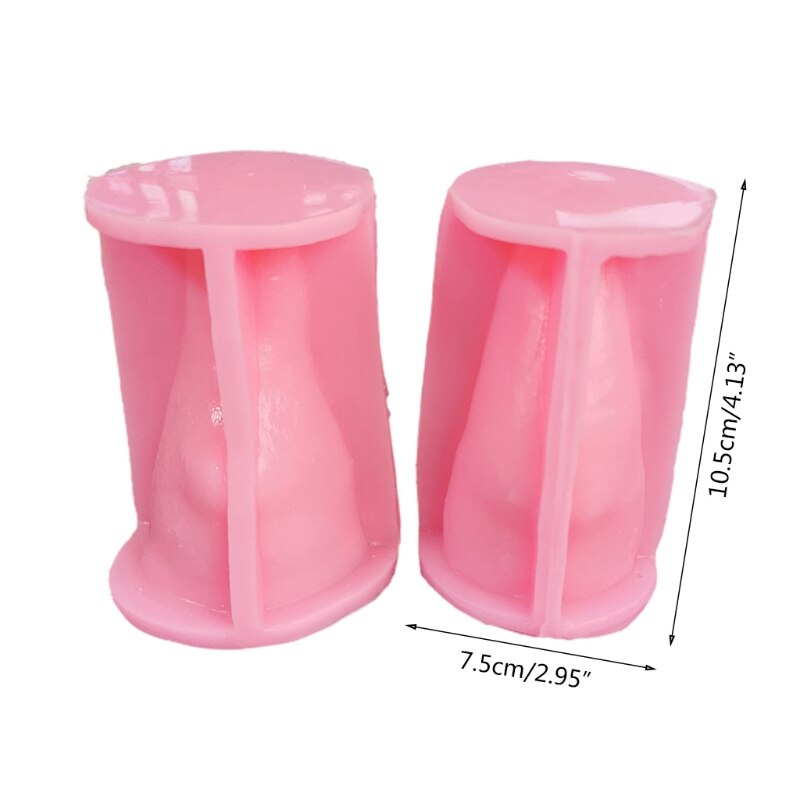 DIY Crafts 3D Gnomes Epoxy Resin Mold Aromatherapy Plaster Soap Silicone Mould