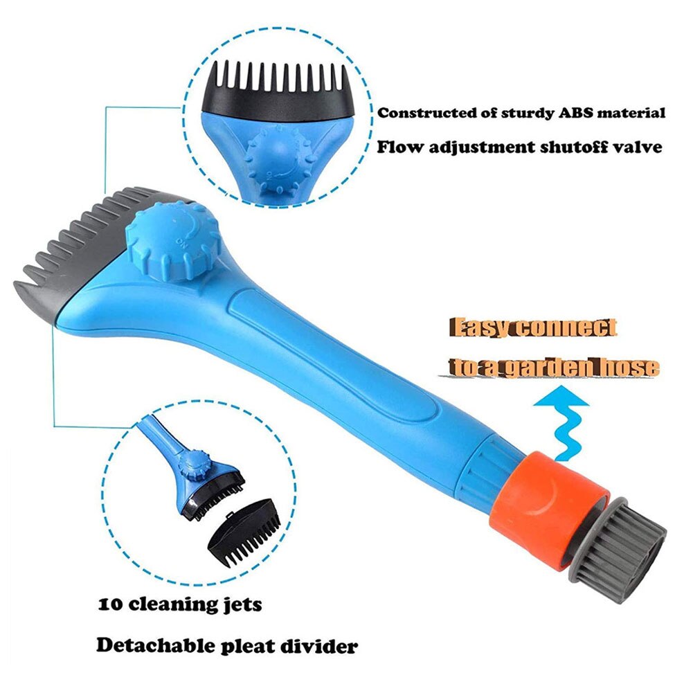Zwembad Borstels Zwembad Cartridge Filter Schoner Water Wand Tub Spa Cleaner Vijver Spa Zwembaden Cleaner Zwembad Vuil Remover tool