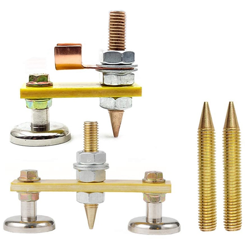 Saldatura Testa in rete, magnetiche Saldatura Terra Morsetto di Rame coda di Saldatura Stabilità, forte netism Grande Aspirazione