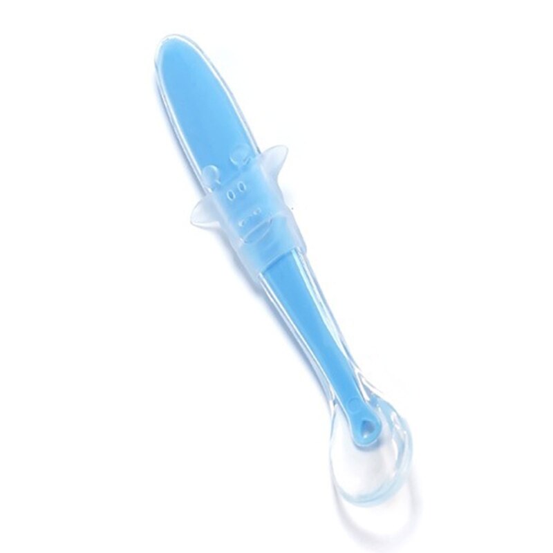 Baby Soft Silicone Spoon Training Feeding Spoons for Kids Toddlers Children