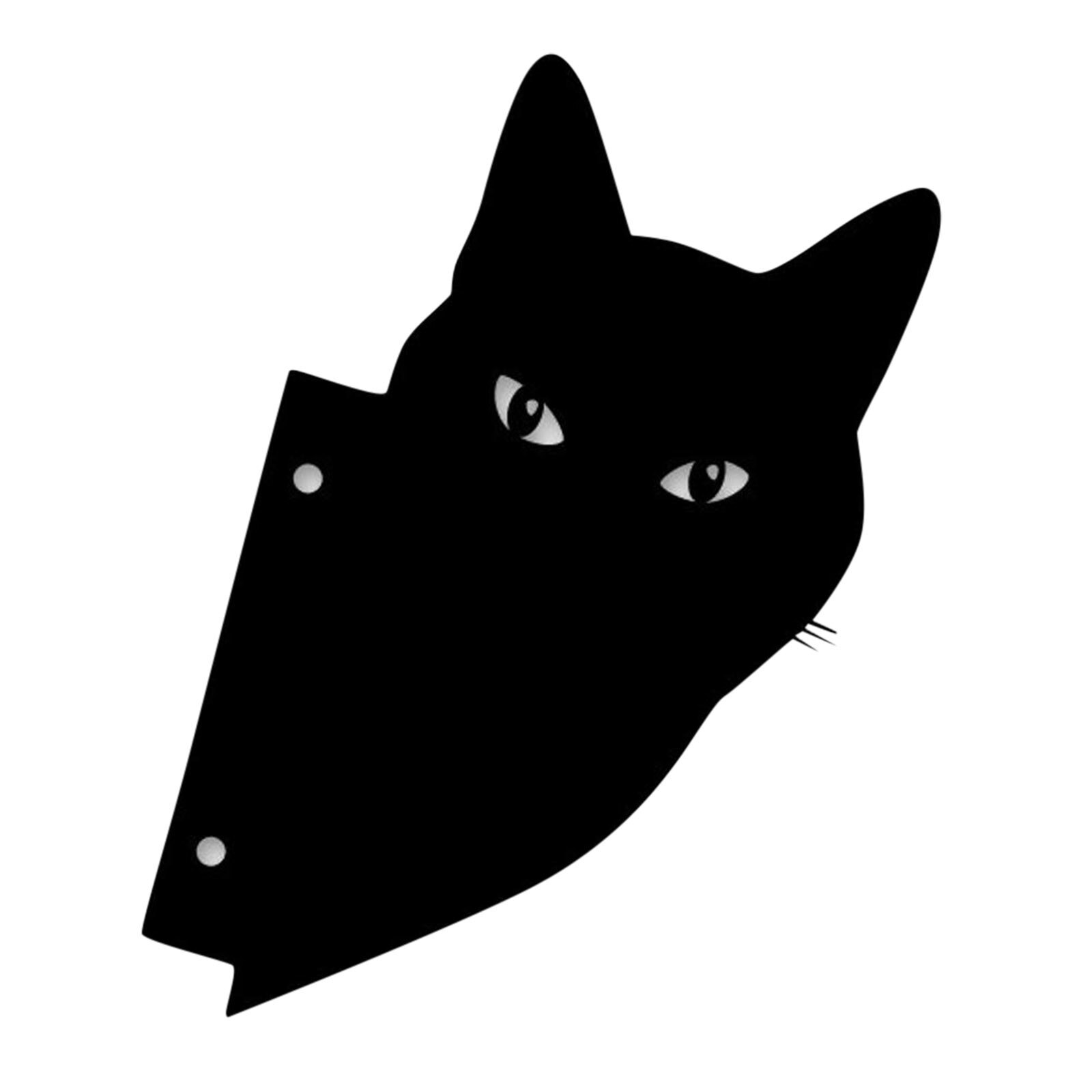 Cat Garden Lawn Ornament for Kitty Lovers Metal Peeping Cat Yard Art: A