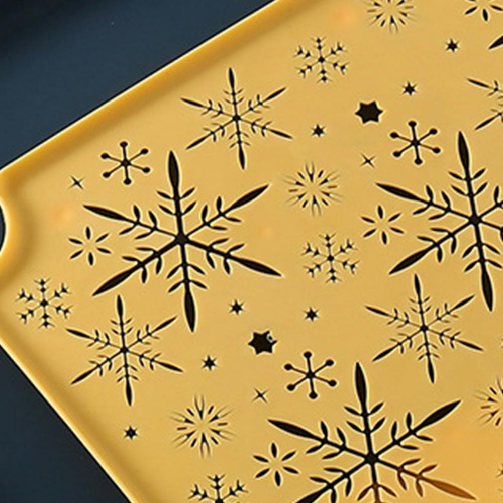 Drain Tray Rectangular Double Layer Plastic Portable Drainer Sink Tray for Kitchen