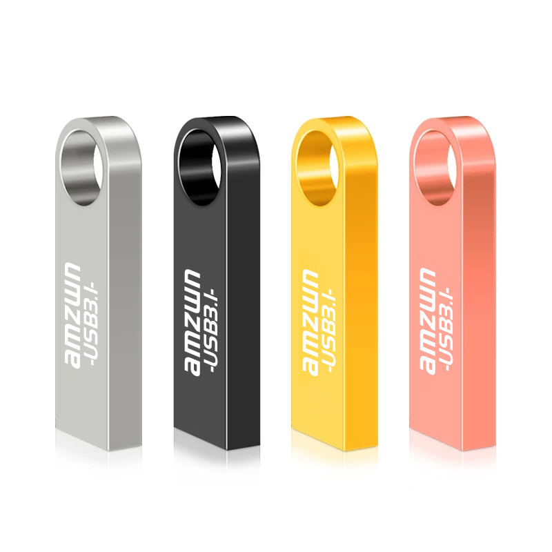 Metall USB3.1 Blitz Antrieb Pendrive 8GB 16GB 32GB 64GB hoch Geschwindigkeit Erinnerung Stock U Disk 128GB wasserdicht Schlüssel Ring Stock Schlüssel