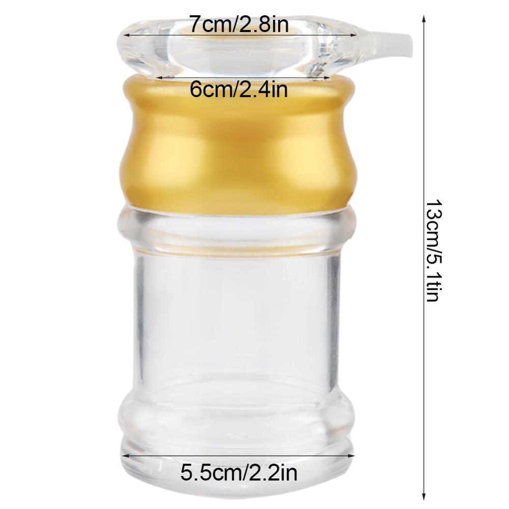 Acryl Olie Fles Transparante Saus Dispenser Azijn Olijfolie Dispensers Outdoor Bbq Koken Kruiden Gadgets: L