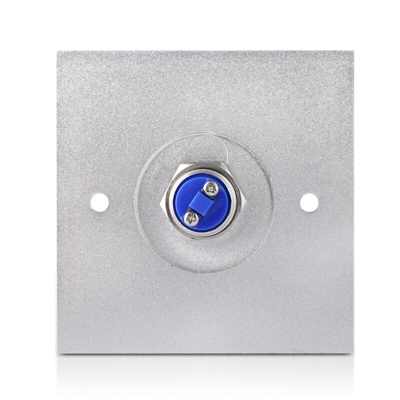86*86mm Aluminum alloy Push Button Switch Exit Button Door release for Door Access Control System Entry Open Touch