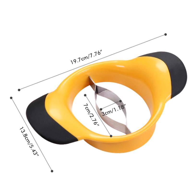 Stainless Steel Mango Slicer Mango Corer Cutting Fruit Knife Mango Apple Potato Divider Suitable For Kitchen Cutting Gadgets