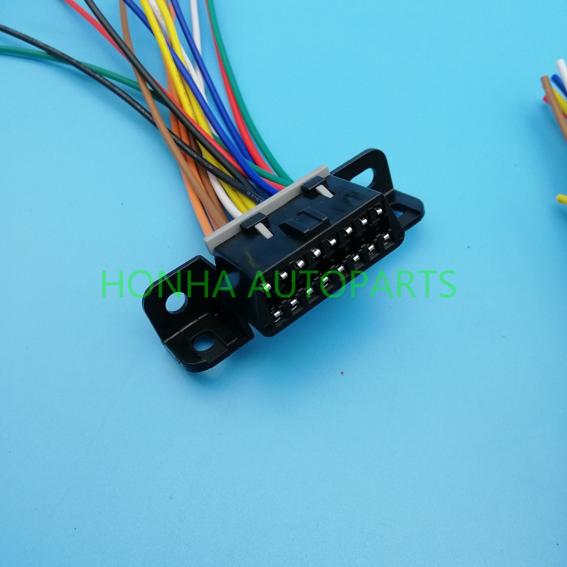 OBD 16pin obd2 Connector OBD2 16Pin Vrouwelijke Connector OBD 2 Wire Sockets obd Adapter Diagnostic Tool ODB MG610761-5