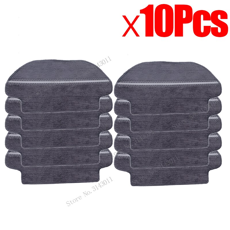Accessoires pour aspirateur Robot XiaoMi Mijia STYJ02YM Viomi V2 PRO, tampons de nettoyage humide et sec, pièces détachées pour aspirateur Robot: 10PCS