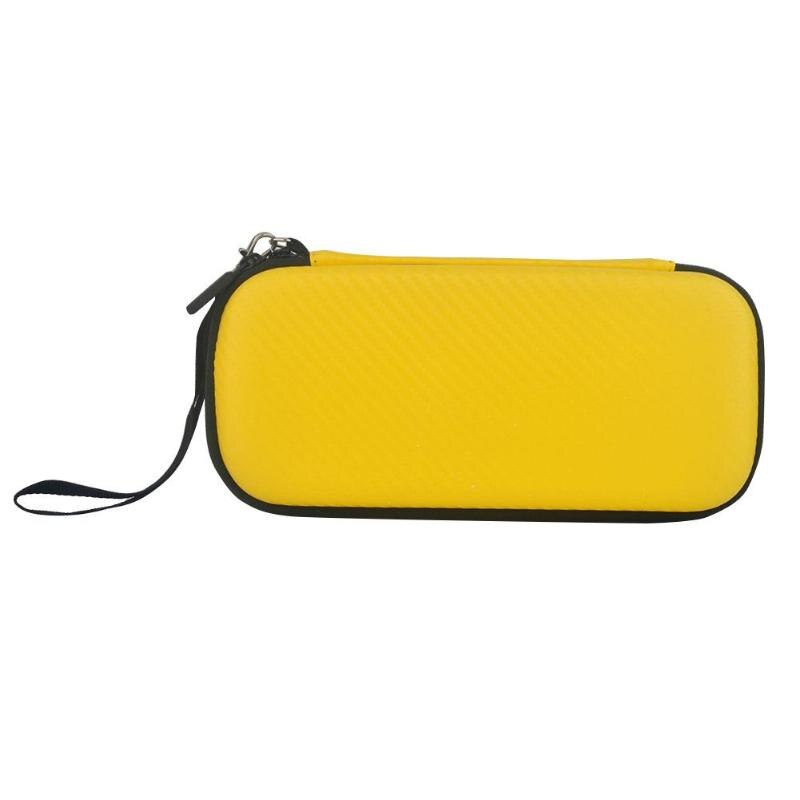 Für Nintend Schalter Lite EVA Fest Tragen Fall Tasche Wasserdichte Schutz Fall 10 Karte Slots Storage für Nintend Schalter Mini konsole: Gelb