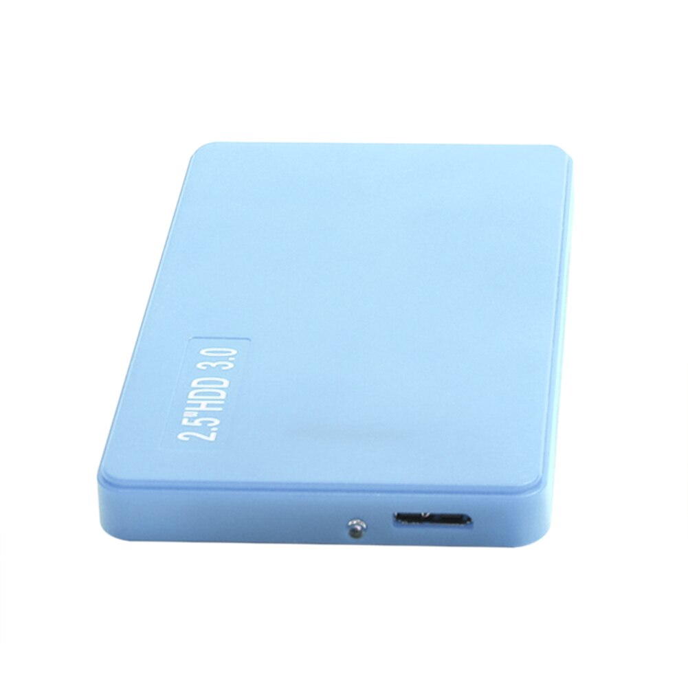 Usb 3.0 Externe Harde Schijf Behuizing 2.5 Sata Hdd Ssd Case Ondersteuning 8Tb 6Gbps Voor Gamer Computer Laptop desktops Accessaries: Blauw