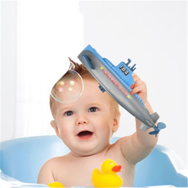 24Cm Wind Up Submarine Bad Speelgoed Zwembad Duiken Speelgoed Voor Baby Peuter Jongens Kids Teen F3ME