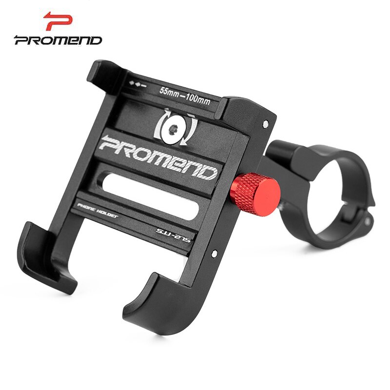 Promend 360 Graden Rotatie Fiets Telefoon Houder Aluminium Mountainbike Telefoon Houder Fietsen Telefoon Mount