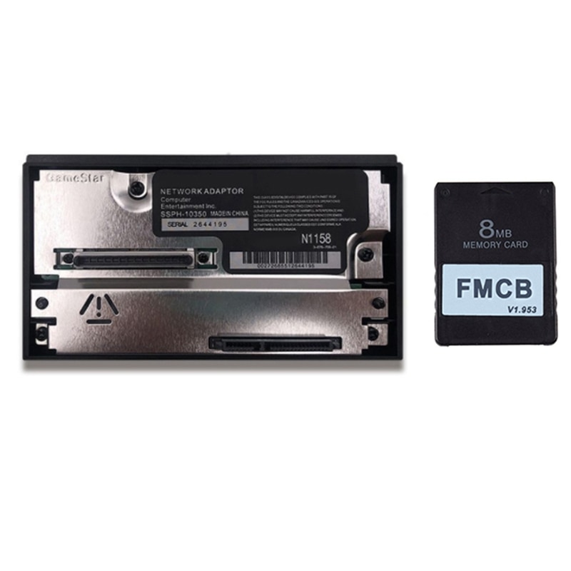-Suitable for PS2 Game Console Sata Network Adapter 8MB V1.953 FMCB Memory Card: Default Title