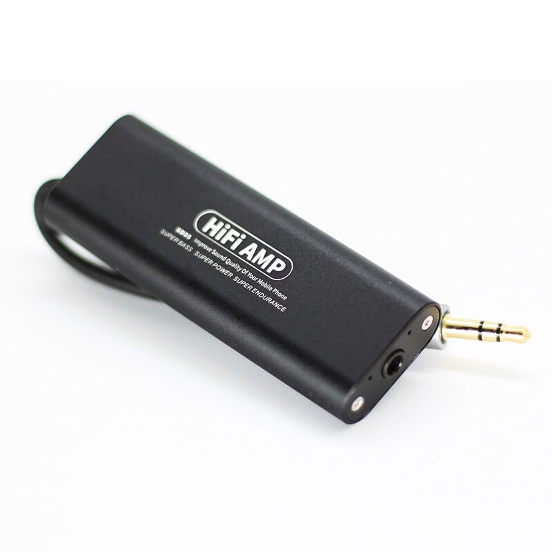 Amplificador estereofônico do fone de ouvido do amplificador de 3.5mm o para o telefone/carro/alto-falante