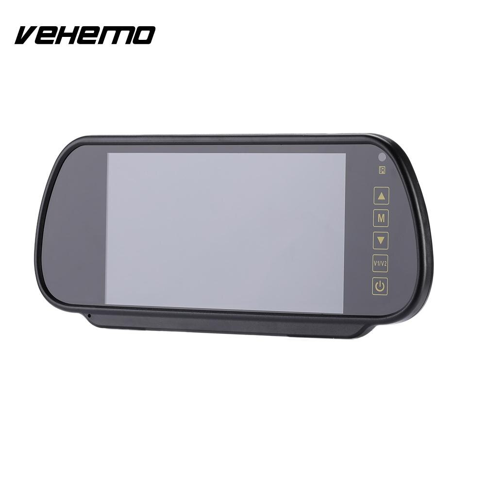 Vehemo Bluetooth Auto Achteruitkijkspiegel Monitor Auto Monitor MP5/Dvd/Tv/Mtv Screen Auto Backup Spiegel monitor Premium Universele