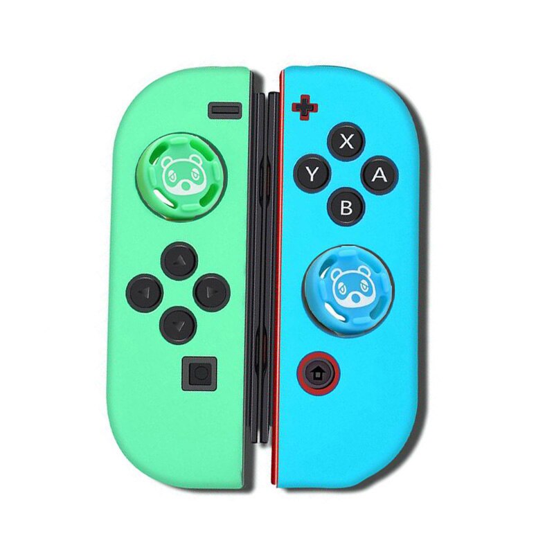 Custodia protettiva Con impugnatura a levetta custodia protettiva per Joystick custodia protettiva per Switch NS Joy-Con custodia morbida in Silicone per Controller nintendo Joycon: Set H