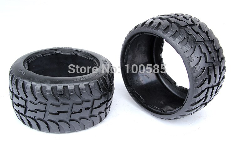 Onroad Baja Tyres 2pcs/pair Rear - 2nd Generation 95083 for 1/5 hpi km rv baja 5b spare parts