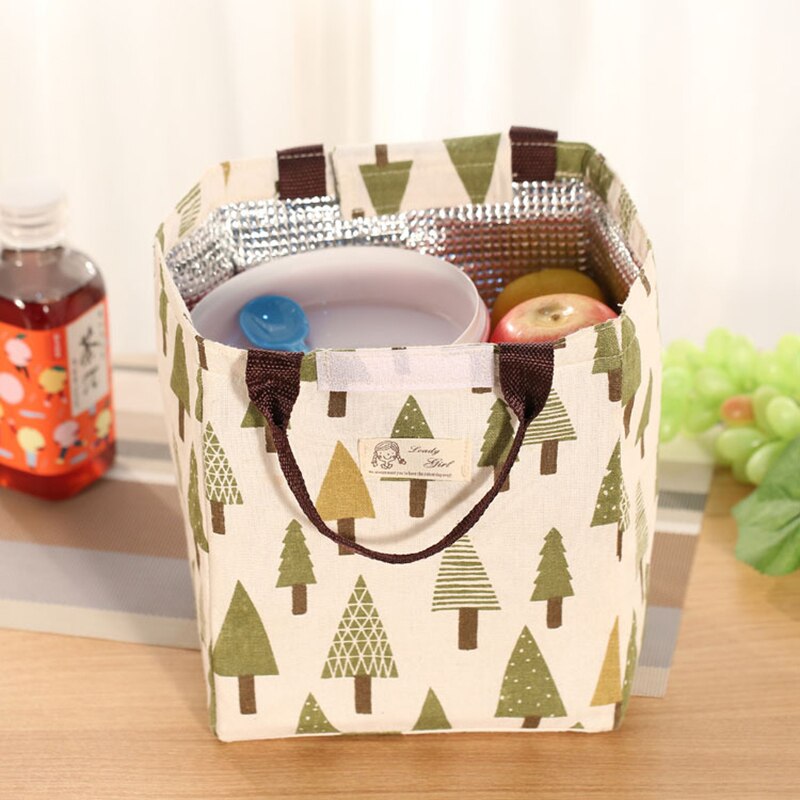 Oxford Ice Bag Travel Portable Food Bag Women Lovely Ice Pack Organizer Thermal Bags Animal Printing Cute Lunch Cooler Bags