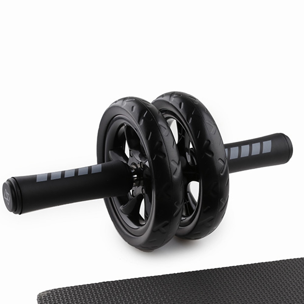 Pas de bruit roue abdominale Ab rouleau avec tapis pour équipement de Fitness exercice de gymnastique