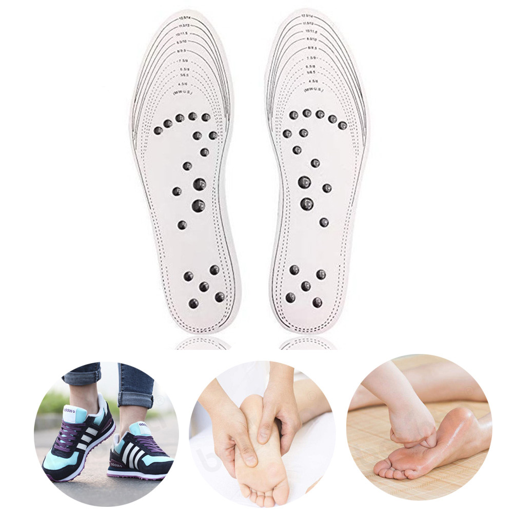 Magnetische Acupressuur Voet Massager Massage Mat Voor Body Voet Stress Pad Spike Mat En Kussen Spierstimulator