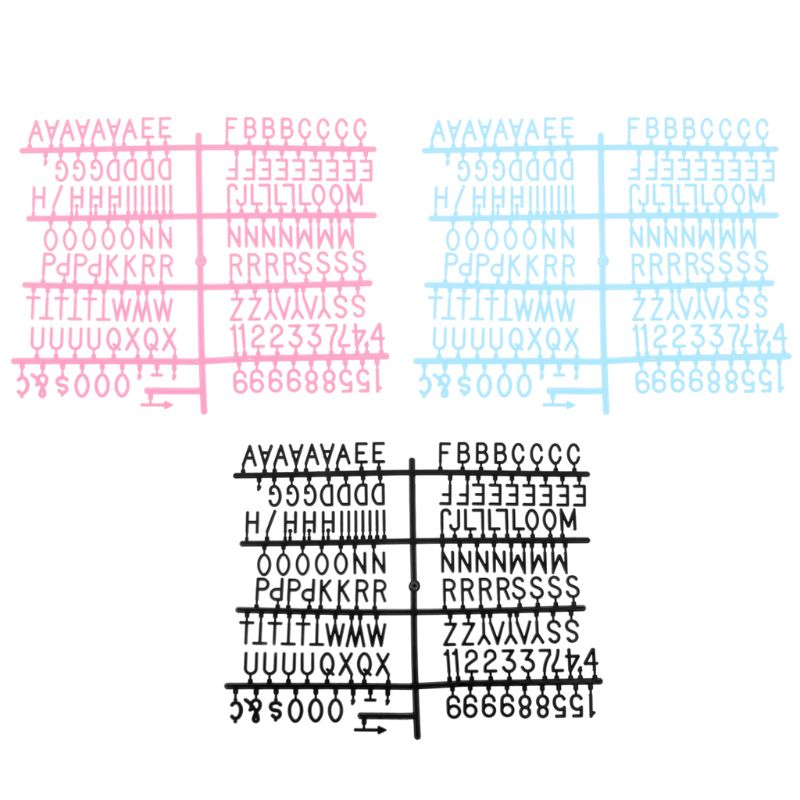 2Pcs Characters For Felt Letter Board 290 Piece Numbers For Changeable Letter Board