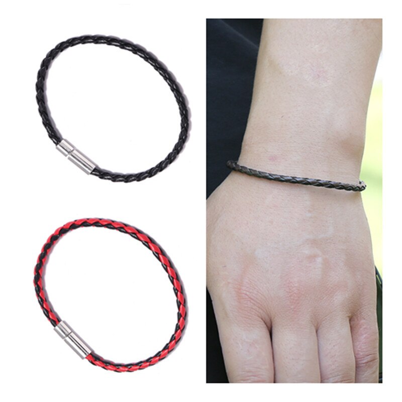Kleurrijke Gevlochten Handgemaakte Lederen Wrap Armbanden Voor Vrouwen Koperen Gesp Charms Armband Mannen Sieraden