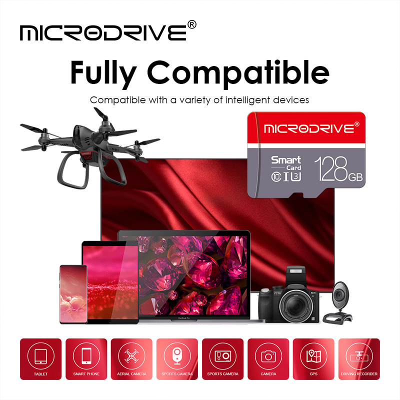Szybka karta pamięci Mini SD 256 GB klasy 10 Micro TF flash usb pendrive 4 GB 8 GB 16 GB 32 GB 64 GB 128 GB do smartfona