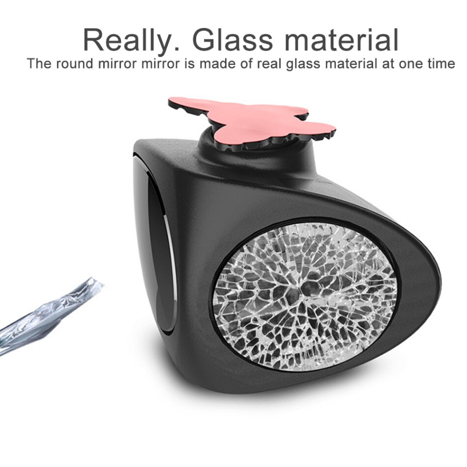 Car Rearview Blind Spot Zone Mirror Wide Angle Dual Side Glass Wing Mirror Car Rearview Mirror Accessories Auto Parts