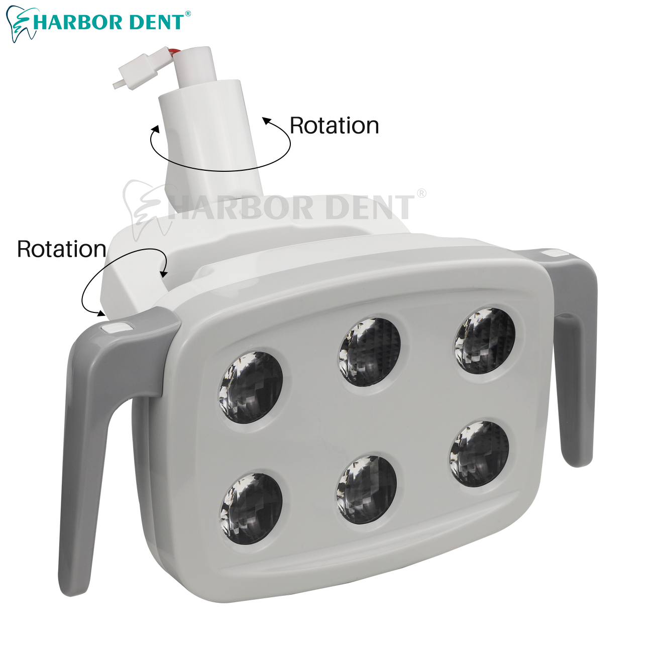 Tandheelkundige Inductie Licht Operatie Lamp Tandarts 6led Orale Lamp Voor Tandheelkunde Unit Stoel Apparatuur Tanden Whitening Oral Tool Ac12 V