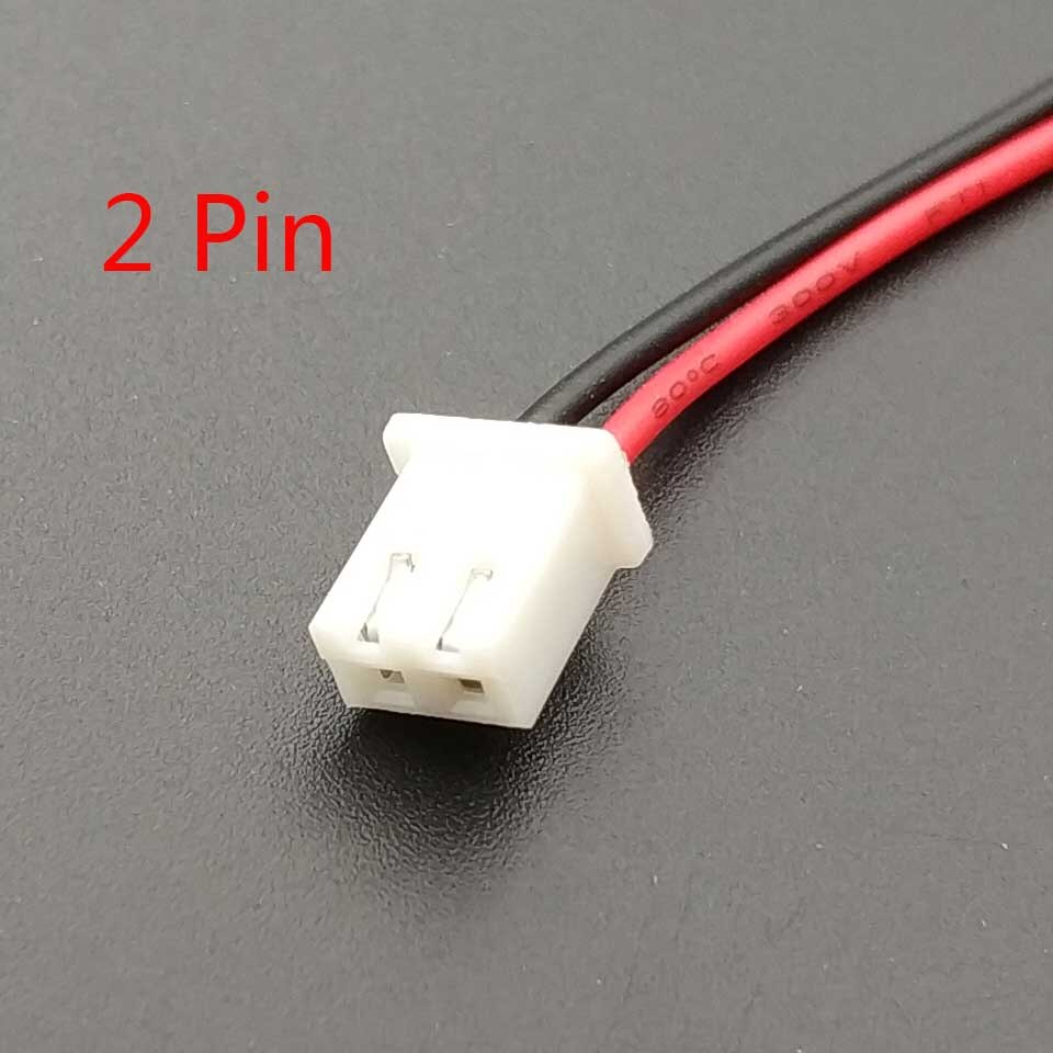 10 PCS XH 2.54 JST Connector Plug Wire Cable 20cm Long 26AWG 2/3/4/5/6/7/8/9/10/11/12P + XH 2.54 Connector plug Male connector: XH 2.54 2P