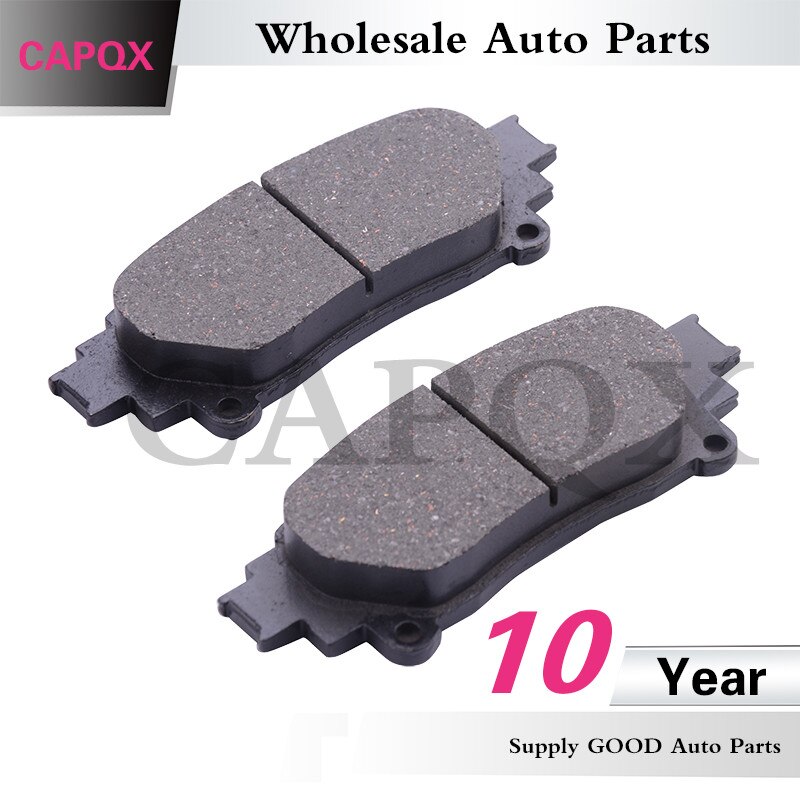 CAPQX REAR Brake Pads 04466-47050 04466-47051 For RX270 IS350 IS250 IS300 For SIENNA MIRAI E'Z PRIUS