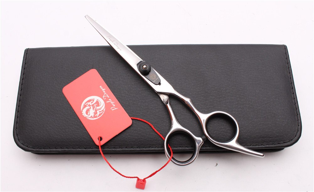 Z1003-Tijeras de corte para peluquería, kit de herramientas de cabello humano, 6,0 pulgadas, 17,5 cm, color negro japonés: Z1003 Hei C 6Y