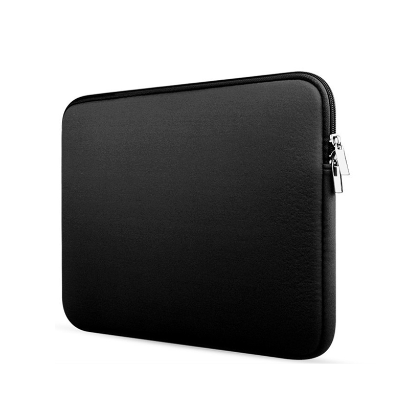 Miękki pokrowiec na laptopa do Huawei Xiaomi Hp Dell Lenovo Macbook Air 13 Case M1 M2 2022 Pro 11 13 13.3 15 15.6 cala Pokrowiec na laptopa: 7-calowy / Black