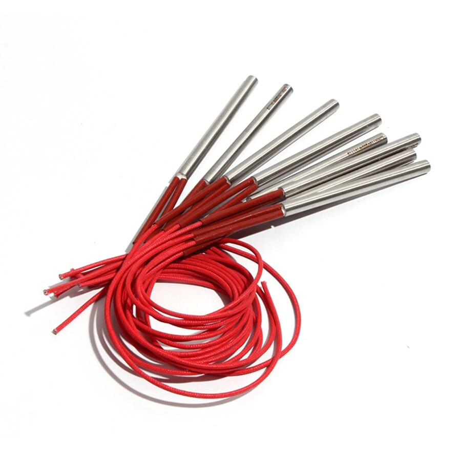 Cartouche chauffante électrique, 10 pièces, 9.5mm, 120 ~ 135mm, 110V/220V/380V, 300W/310W/320W, élément de résistance